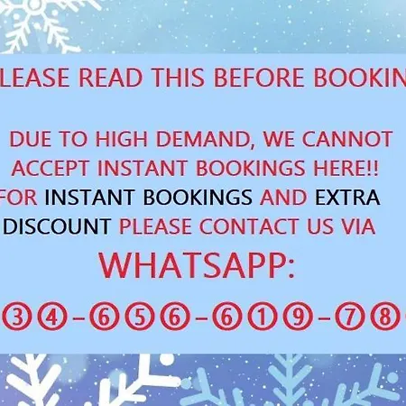 Lejlighed 4bdr Penthouse Close To Ski Lifts- If You Want To Book, Please Contact On Wh-ats-app - 0034-656-619-782 !!!! *